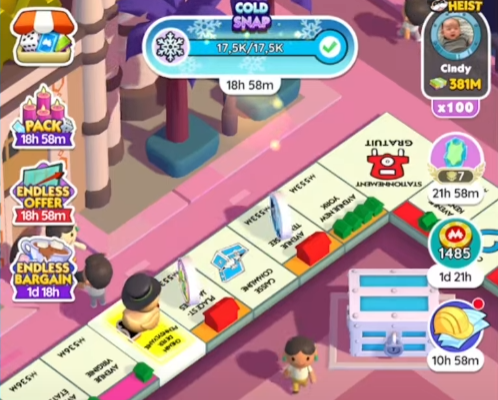 Monopoly: The Concept of Going Back to Start