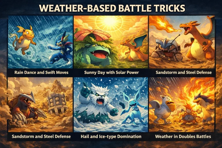 Pokémon Legends: Z-A Weather-Based Battle Tricks