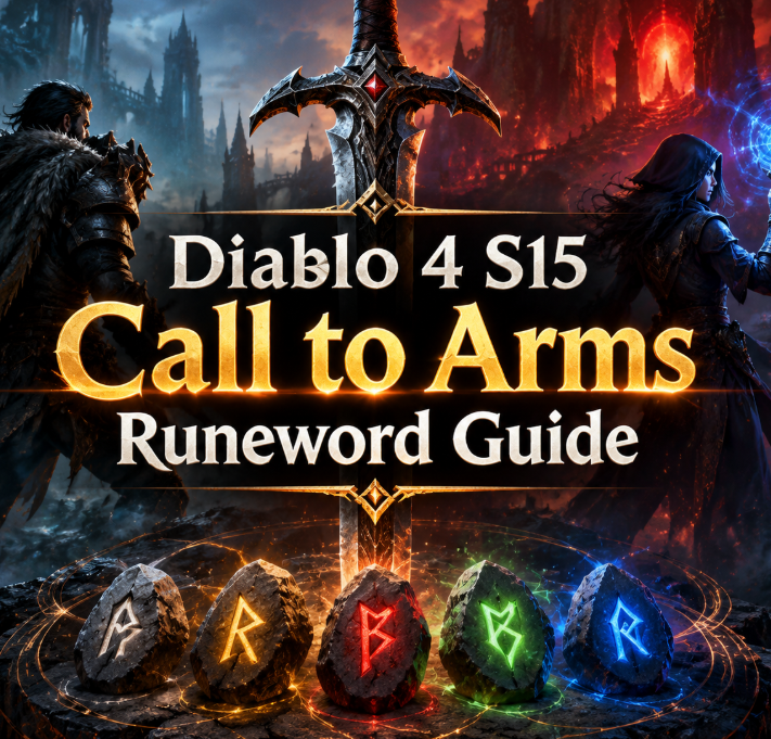 Diablo 4 S15 Call to Arms Runeword Guide