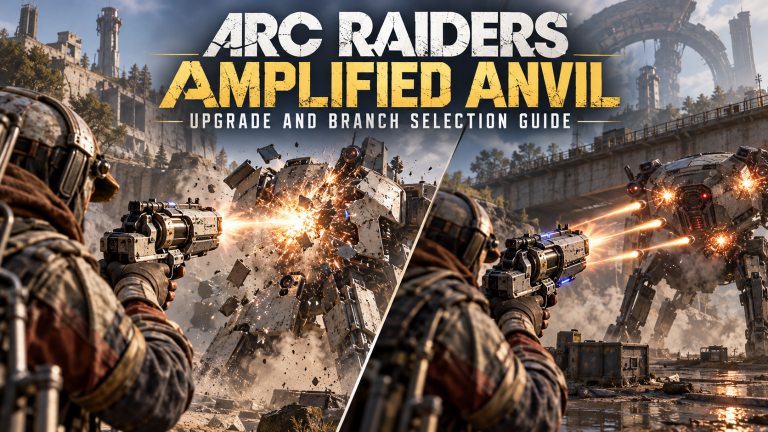 ARC Raiders Amplified Anvil Upgrade and Branch Selection Guide